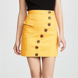 Gold Acler sz 4 skirt w/ tags